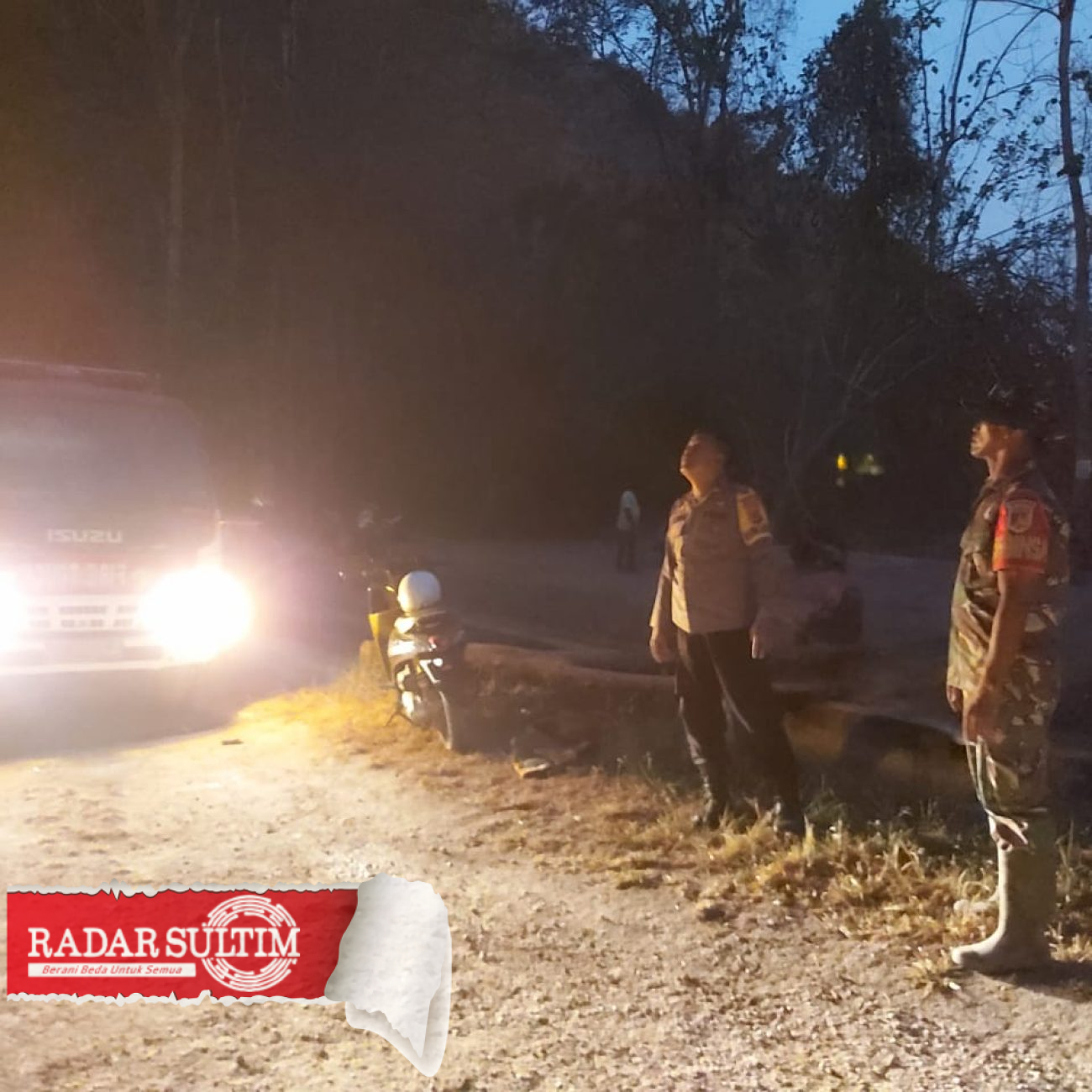 Kebakaran Kebun Kemiri di Luwuk Selatan