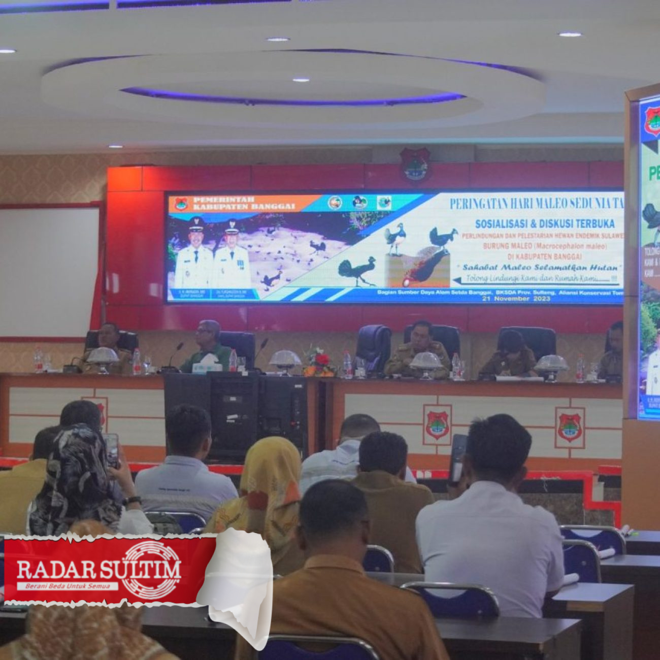 Lindungi Kelestarian Maleo, Pemda Banggai Gandeng ALTO gelar Diskusi Terbuka