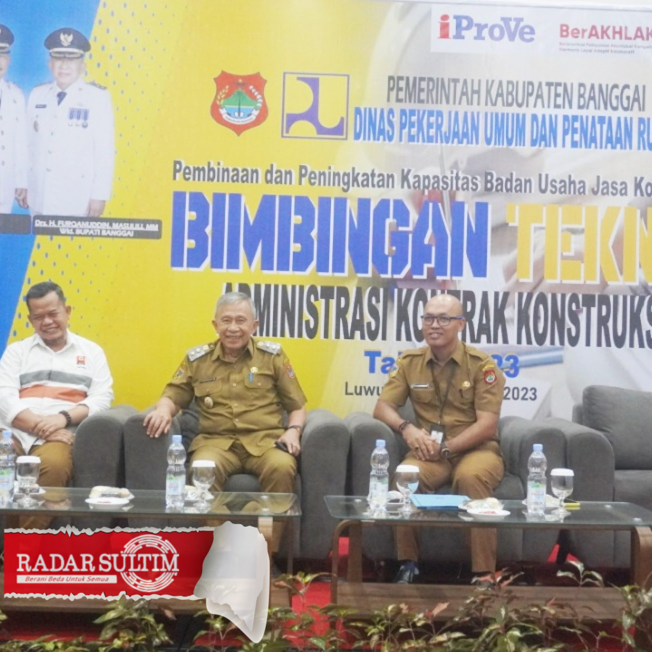 PUPR Banggai Adakan Bimtek Administrasi Kontrak Kontruksi 2023