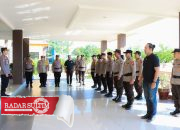 Jelang Masa Kampanye, Polres Banggai Mantapkan Persiapan Pengamanan
