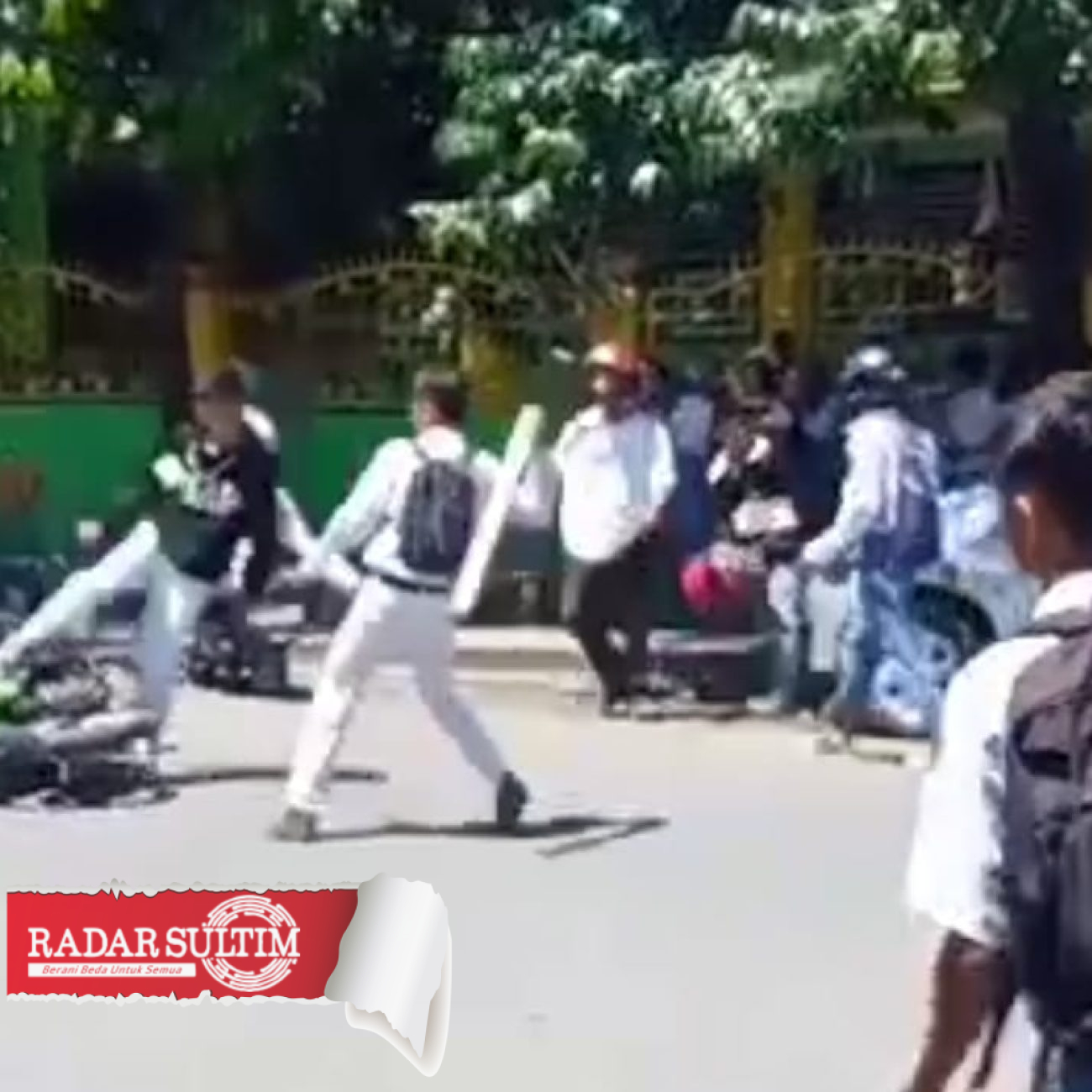 STM vs SMA 1 Luwuk, Tawuran Pelajar Pecah Lagi