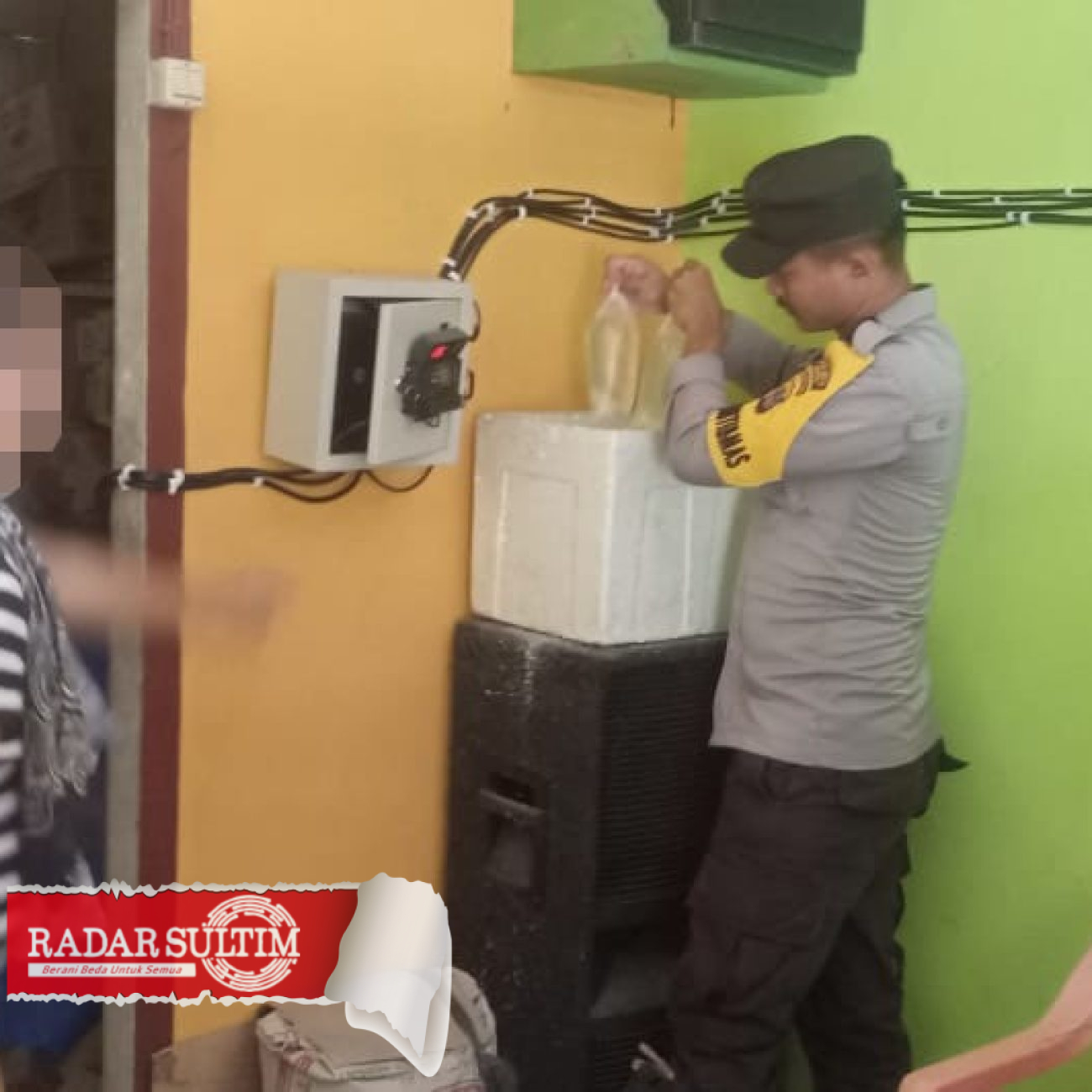 Jual CT di Warung Kelontong, Emak-emak di Sirom Ditegur Polisi