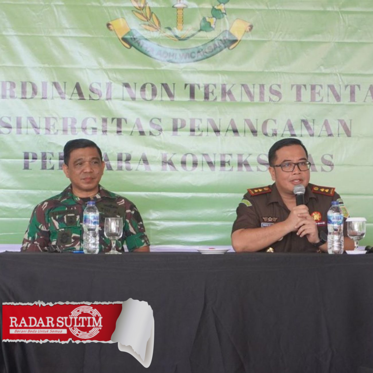 Asisten Pidana Militer Kejati Sulut Kunker di Luwuk Banggai