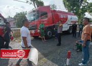 SPBU Singkoyo di Diskorsing Pertamina, Dua Mobil Tangki BBM Ditahan Massa