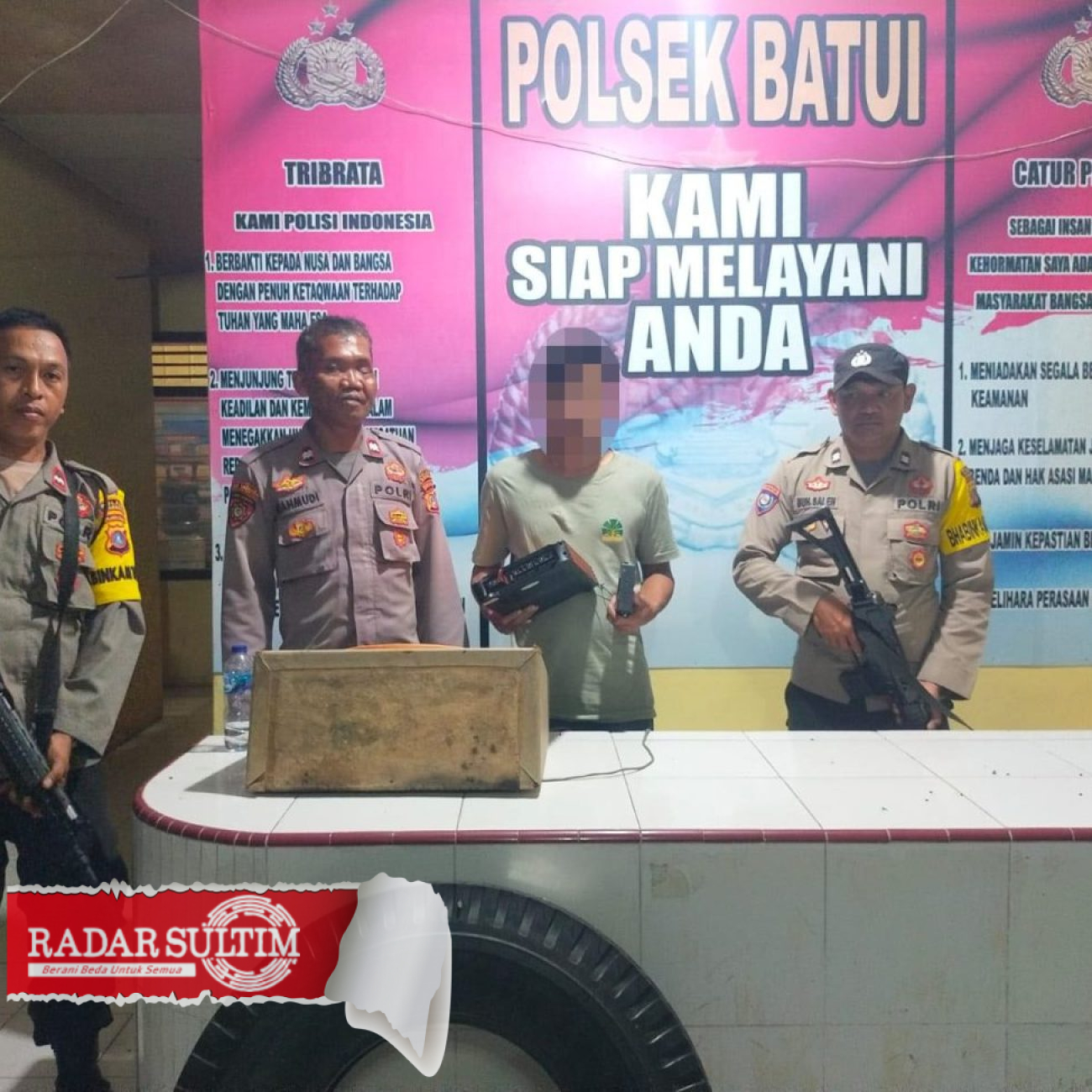Pelaku Pencurian Alat Mobil di Batui Ditangkap