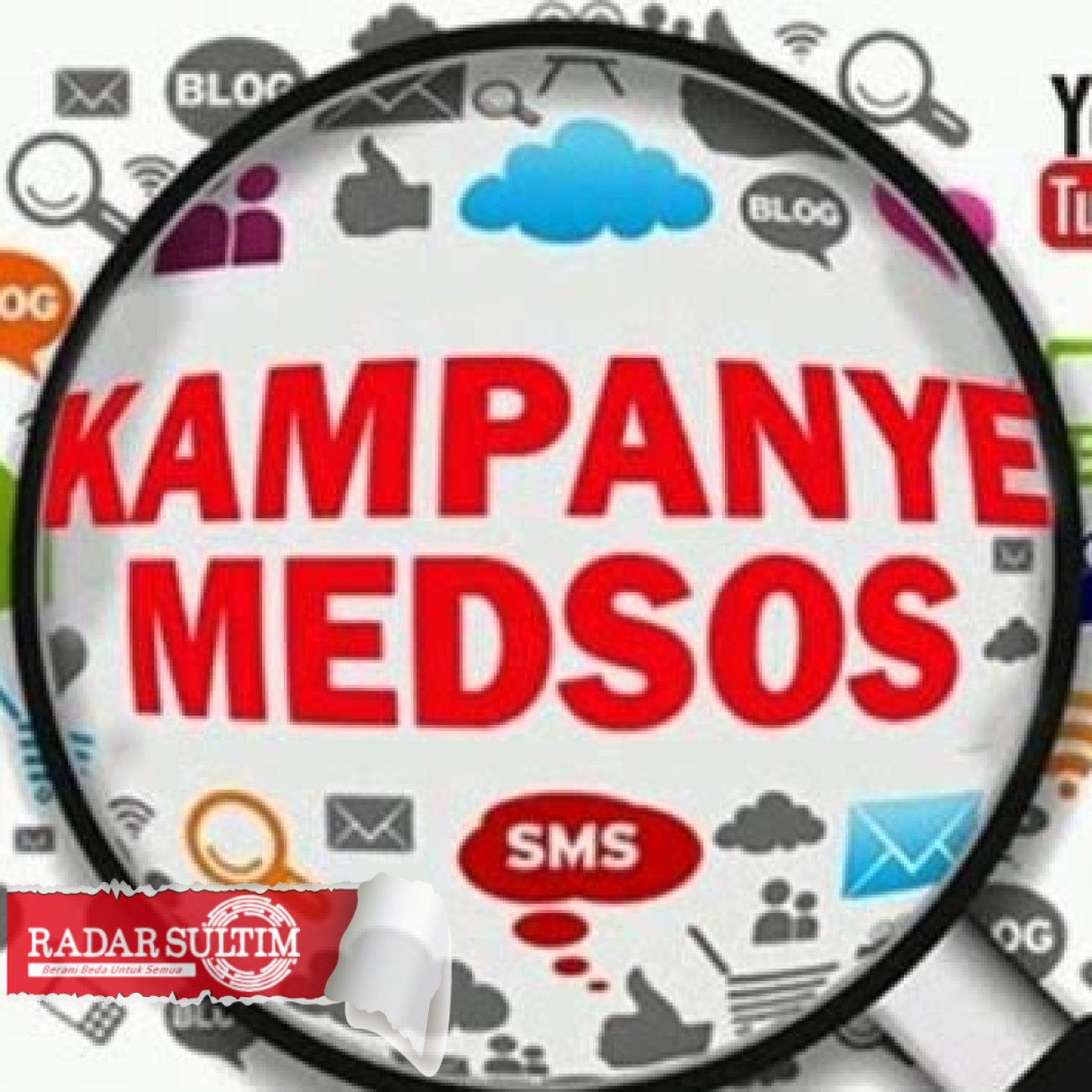 Parpol Dibatasi hanya 20 Akun Medsos
