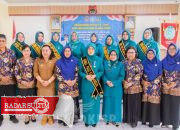 Syamsuarni Lantik 8 Ketua TP PKK dan Bunda PAUD Kecamatan