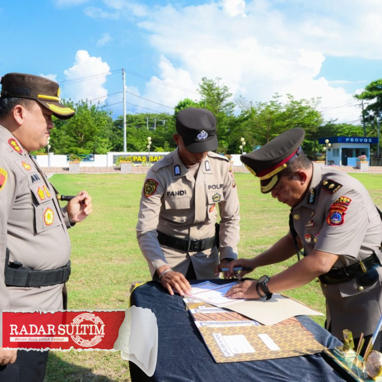 Wakapolres Banggai Resmi Dilantik, Margiyanta diganti Pino Ary
