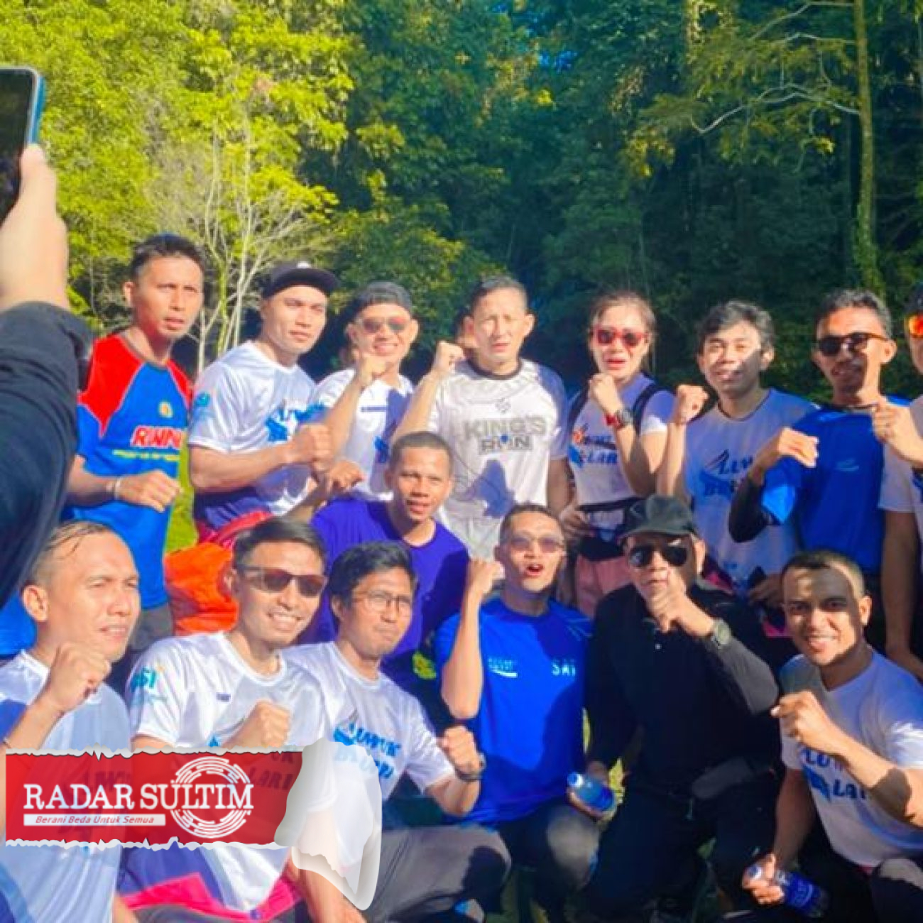 Ratusan Runner Bangga Fun Run bersama Sandiaga Uno