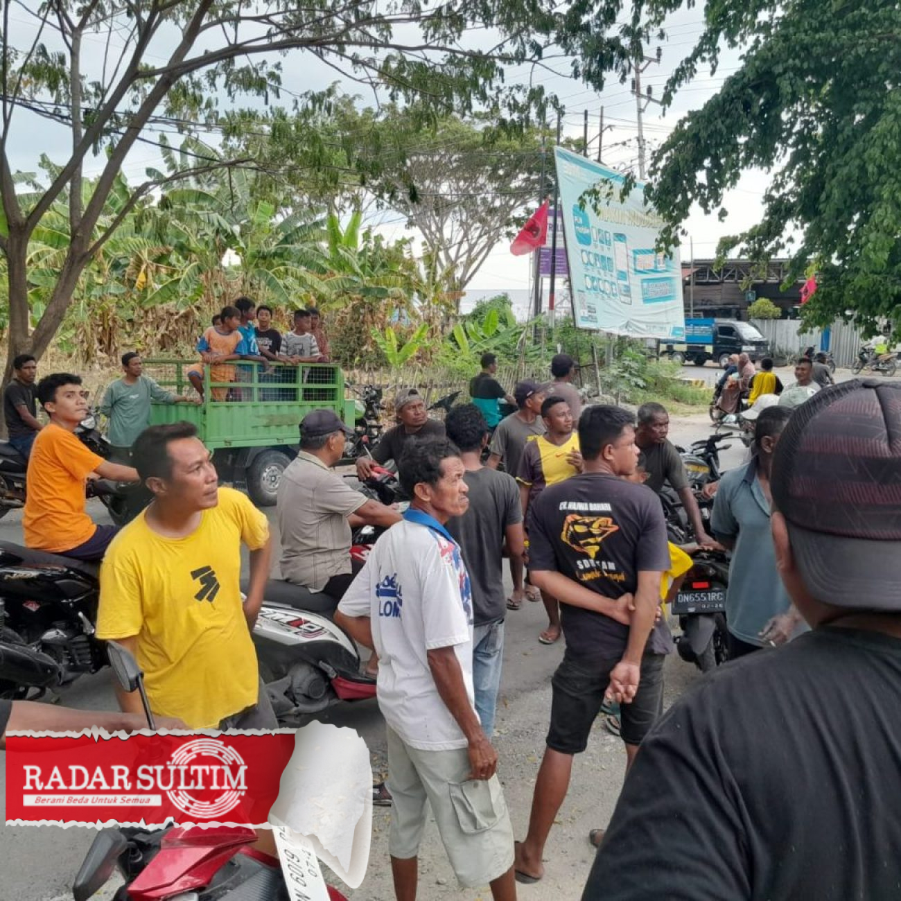 Kantor Kelurahan Tanjung Tuwis Disegel Warga, Ternyata Ini Alasannya