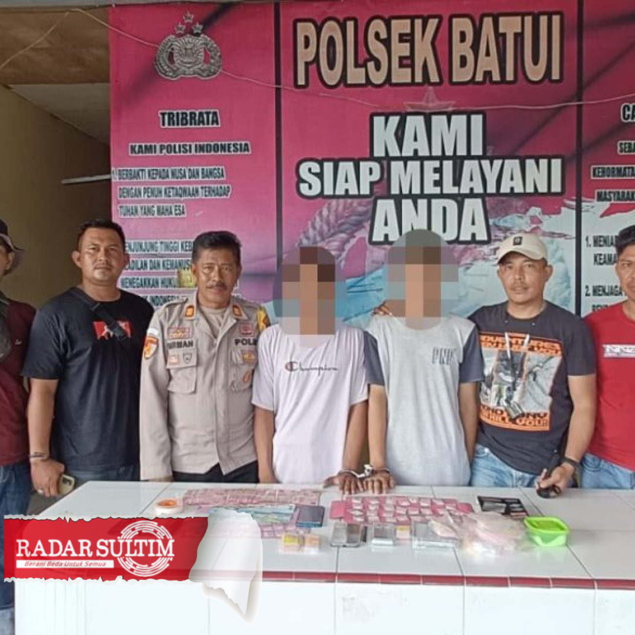 Bocah Pengedar Narkoba di Batui Resmi Ditetapkan Tersangka