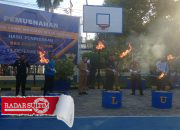 Ratusan Ribu Batang Rokok Ilegal Dimusnahkan Bea Cukai Luwuk