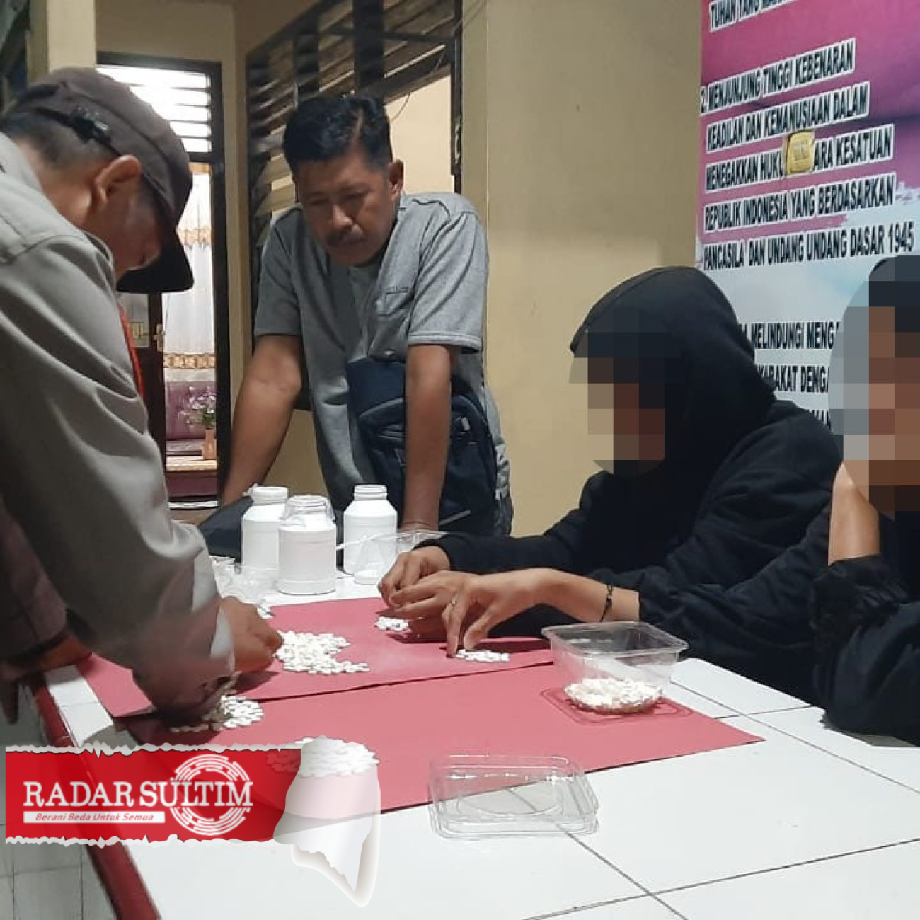 Dua Perempuan Muda di Batui Tertangkap Jual THD, Status Pelajar dan IRT