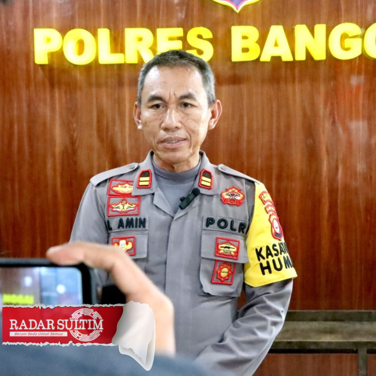 Satgas Humas OMB Polres Banggai Intensifkan Patroli Cyber Selama Kampanye Pemilu