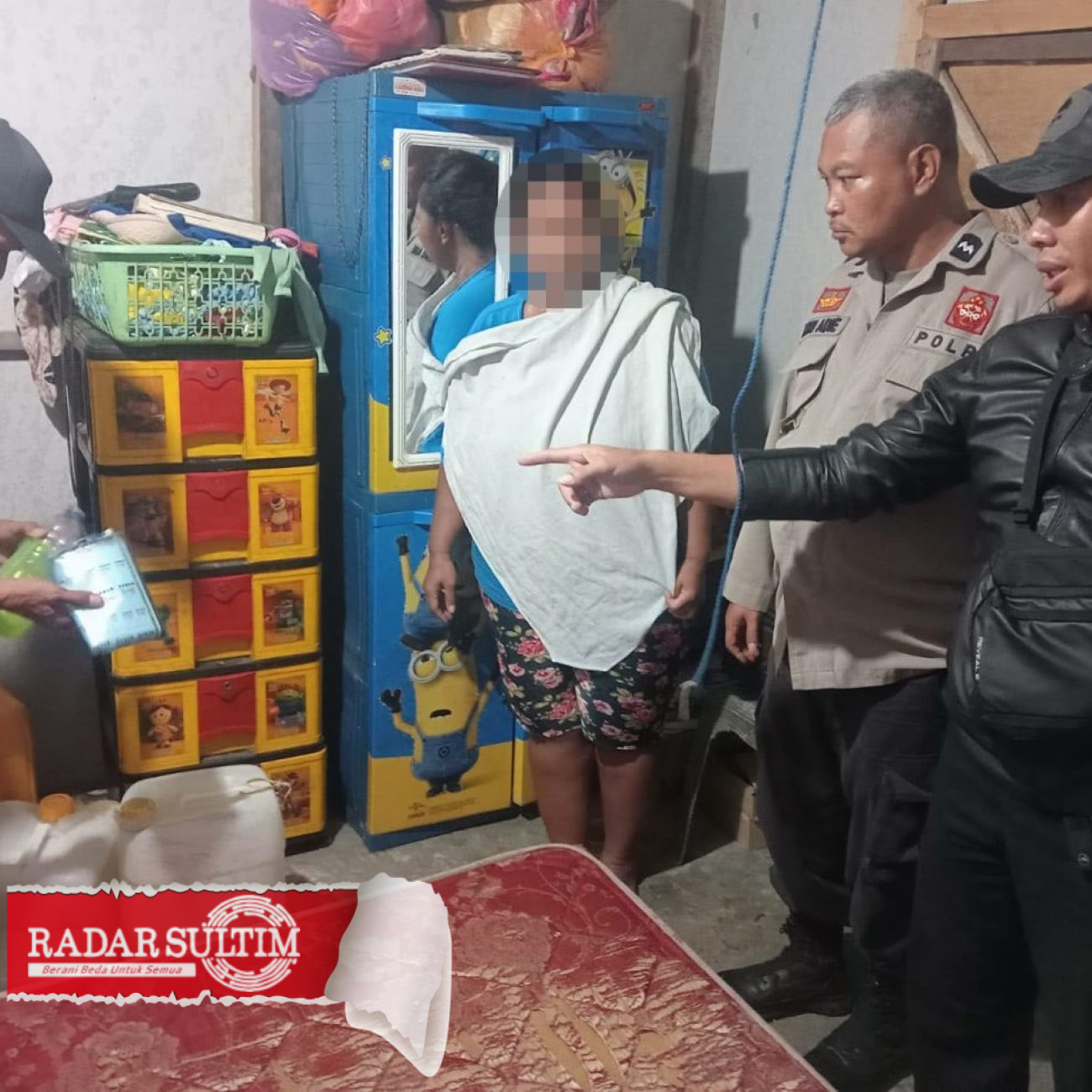 IRT di Bualemo Terciduk Miliki Puluhan Liter Miras CT