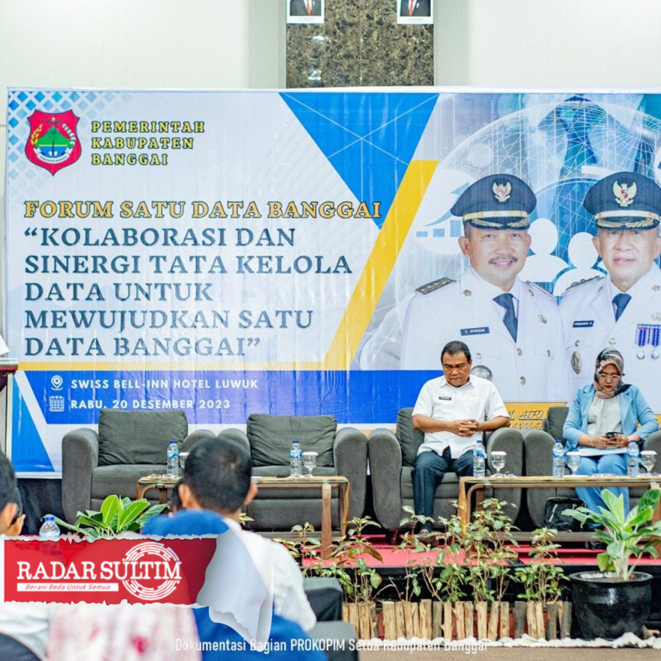Wabup Banggai Ingatkan Pentingnya Forum Satu Data
