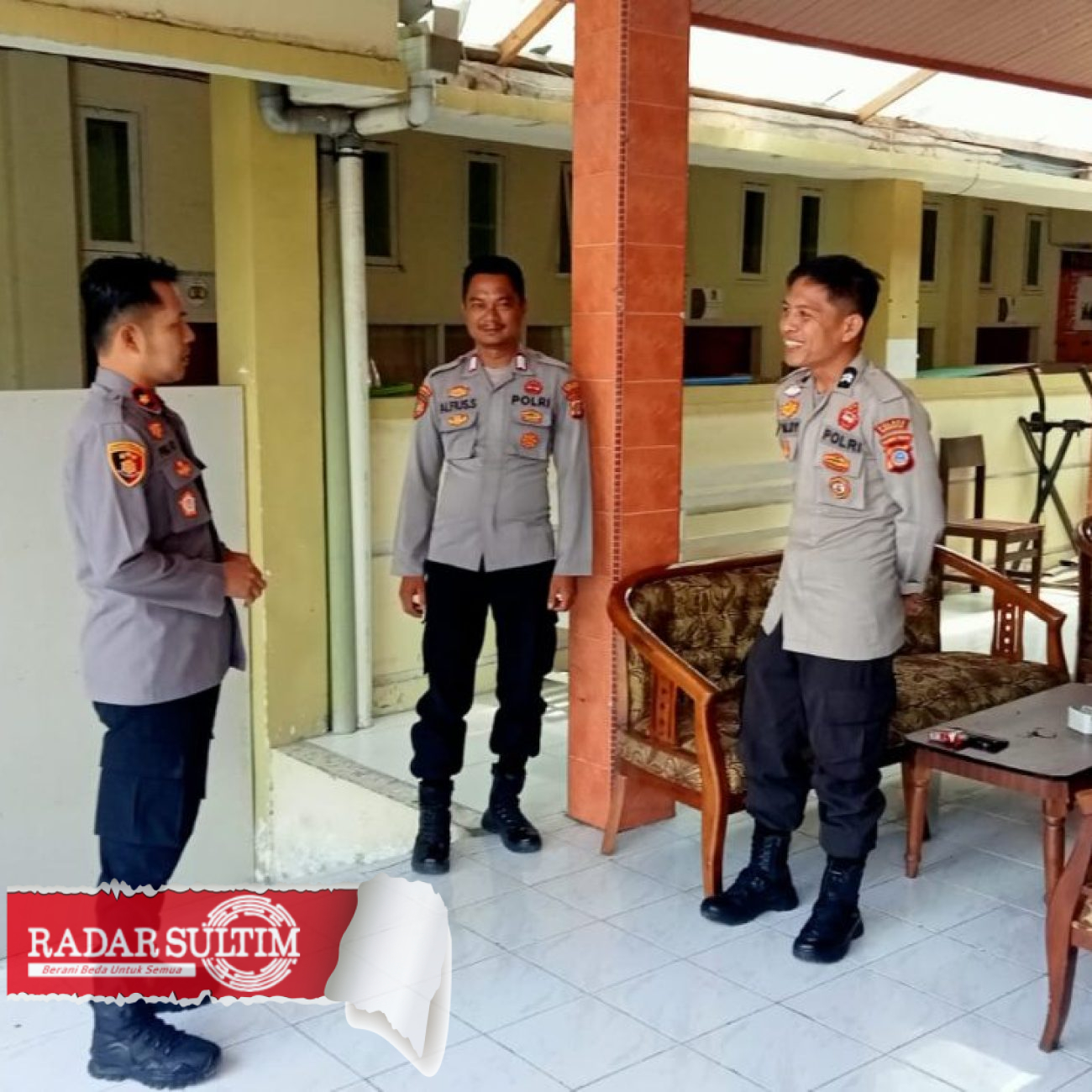Waka Operasi OMB Cek Personil Pengamanan Penyelenggara Pemilu