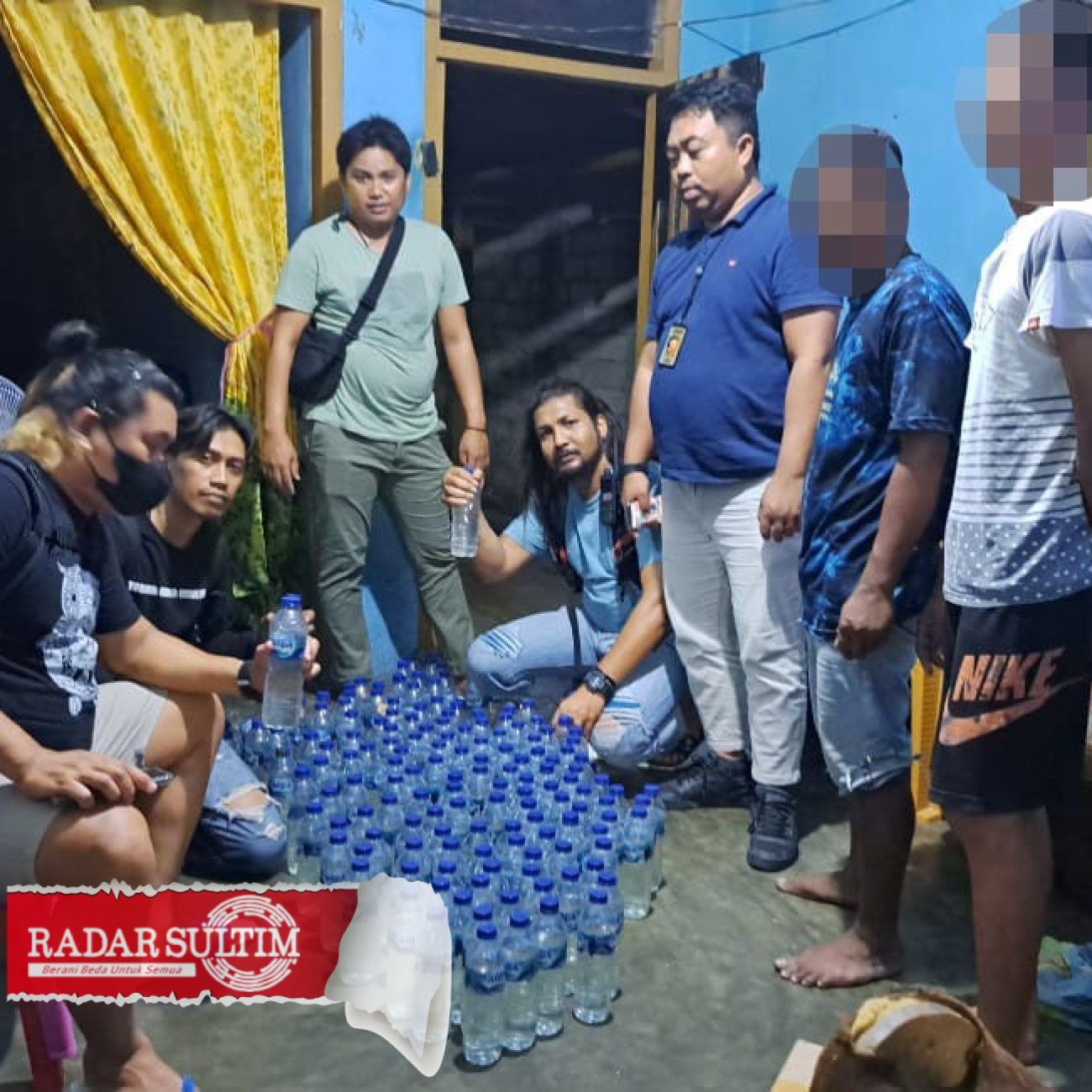 Polres Banggai Gencar Razia Miras, Temukan Ratusan Liter Cap Tikus