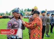 Apel Gelar Pasukan Ops Lilin Tinombala 2023 di Polres Banggai
