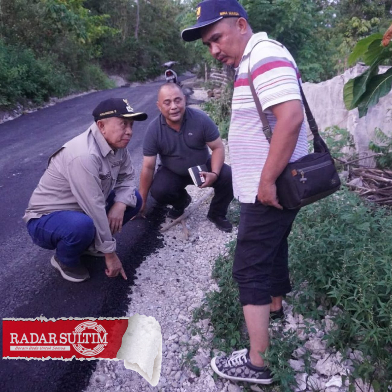 Bangun Infrastruktur hingga Jalan Kiloanmeter, Wabup Banggai Turun Lakukan Monitoring