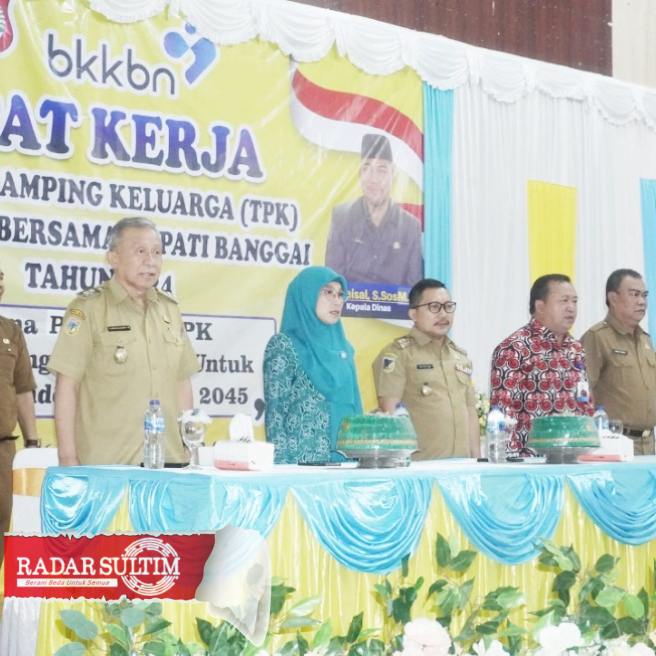 Rapat Kerja TPK dan PLKB, Amirudin Target Angka Stunting Turun Signifikan