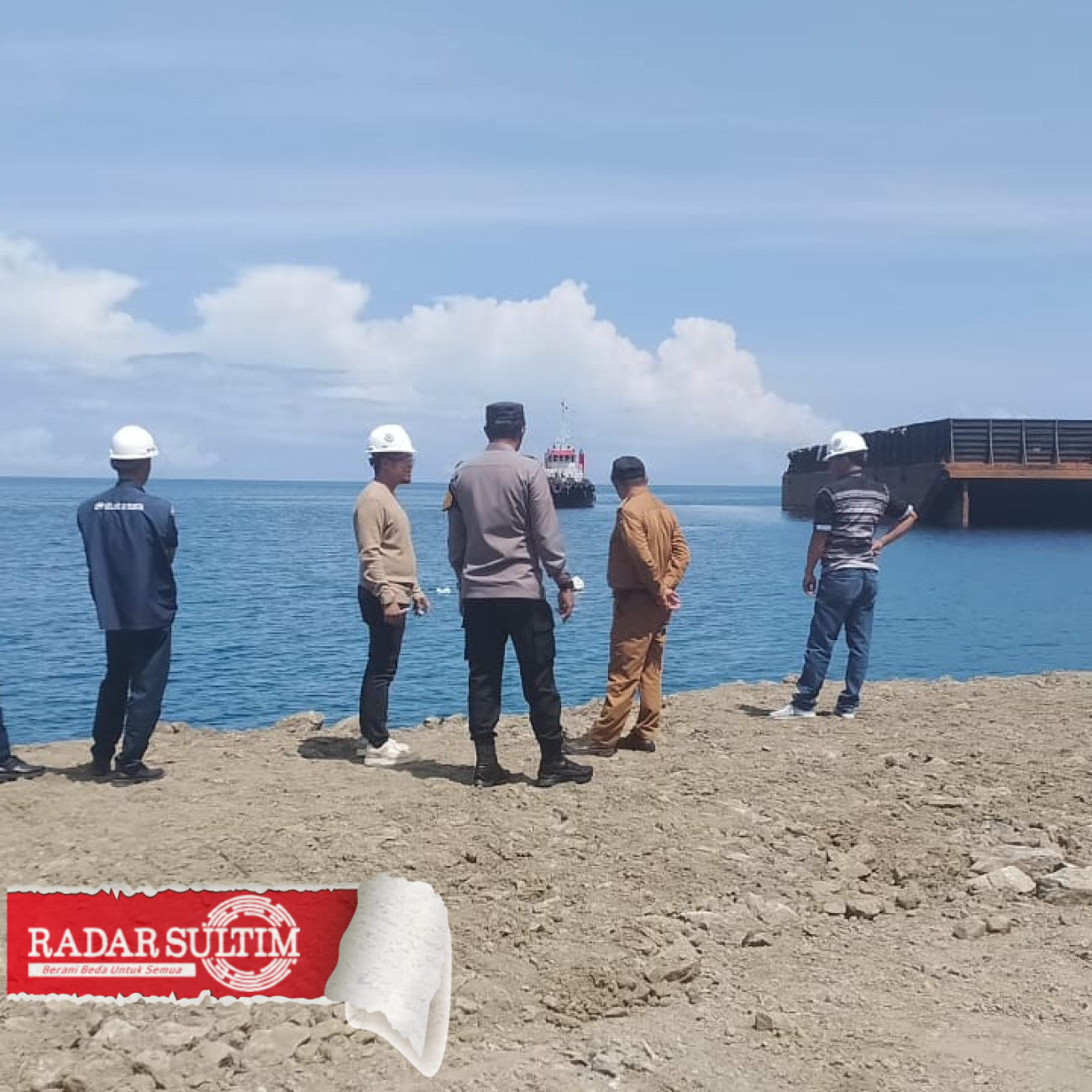 Tersus milik PT CBS di Nuhon Dilakukan Pemeriksaan Fisik