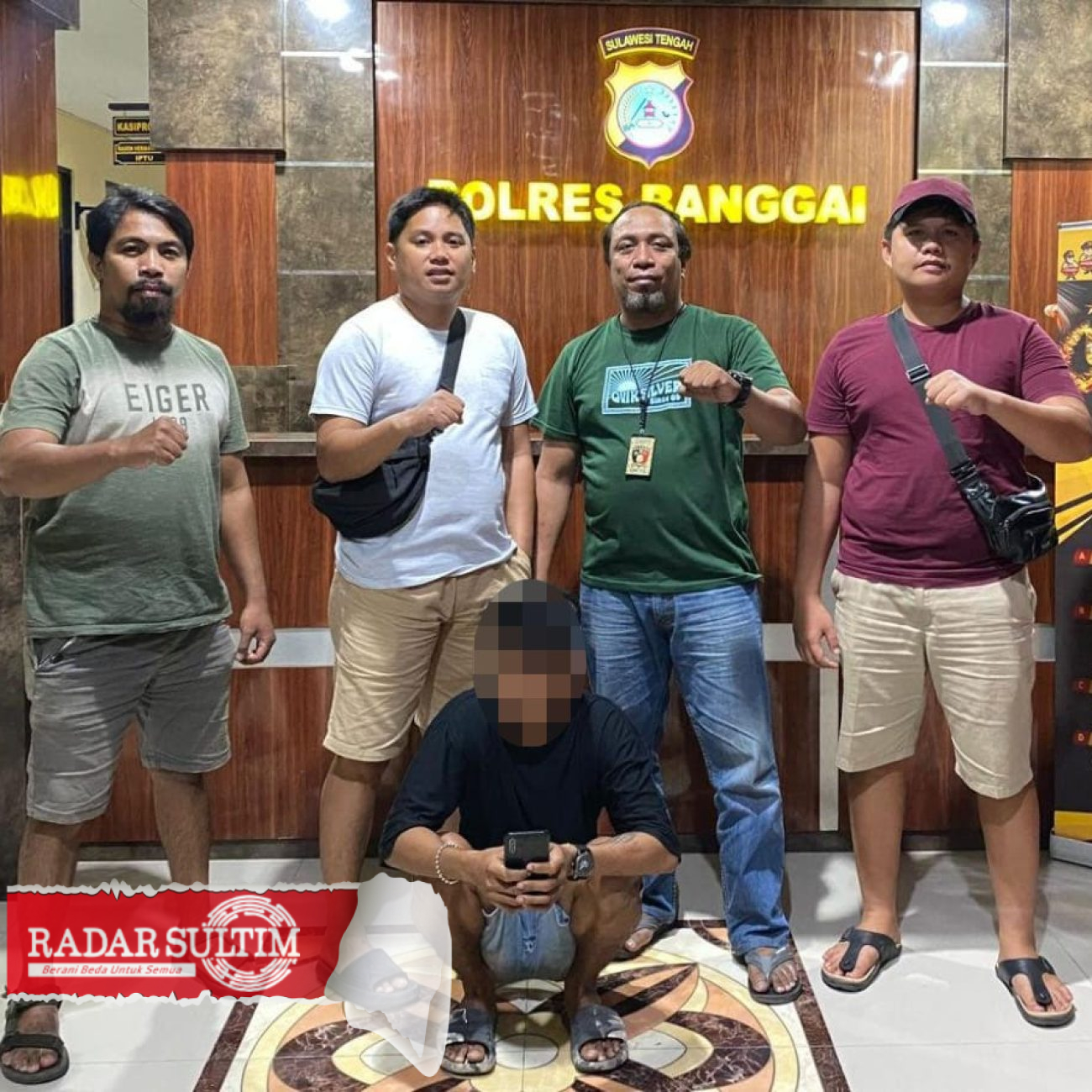 Embat HP tertinggal di Kios, Oknum Warga Lumpoknyo Diamankan Polisi