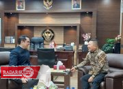 Sambangi Kantor BPK RI perwakilan Sulteng, Amirudin Tingkatkan Akuntabilitas Pengelolaan Keuangan Daerah