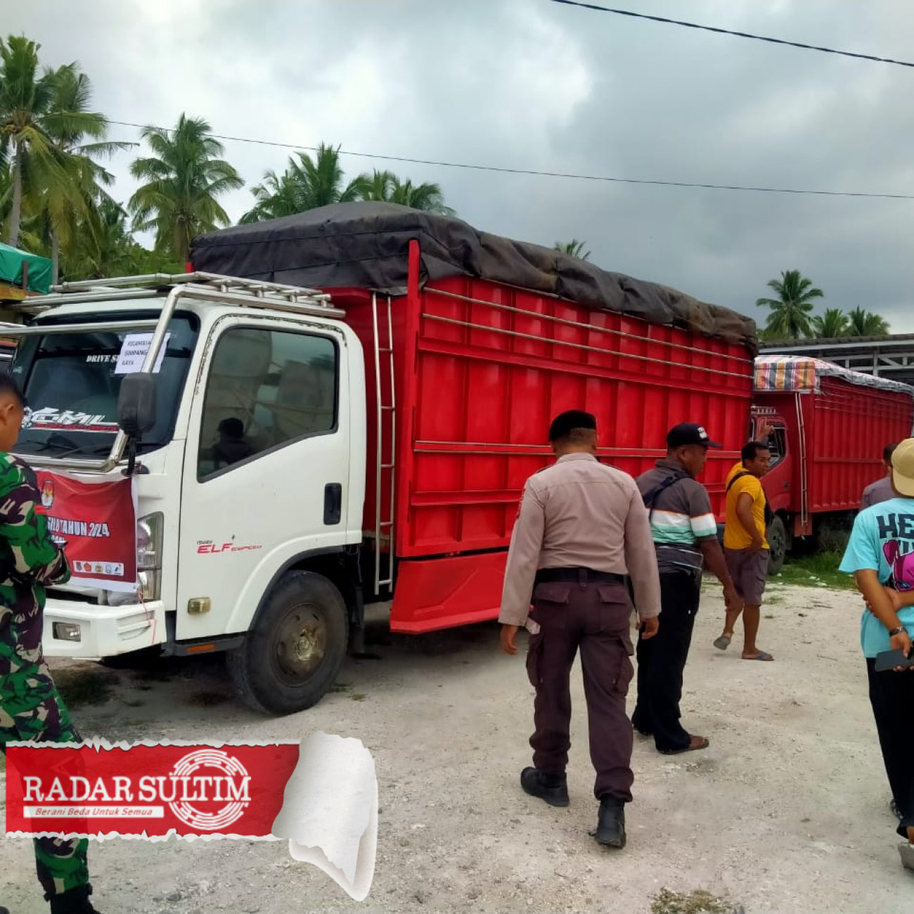 Satgas OMB Cek Kesiapan Kendaraan Pendistribusian Logistik Pemilu