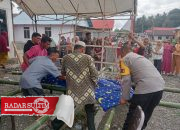 Polsek Toili Amankan TKP Persitiwa Bunuh Diri Diduga Tewas Minum Racun