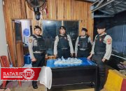 Razia Miras Jelang Tahun Baru 2025, Sat Samapta Polres Banggai Bertindak