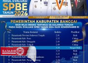Pemkab Banggai Tercatat Sebagai Peraih Indeks Tertinggi SPBE di Sulawesi Tengah 2024