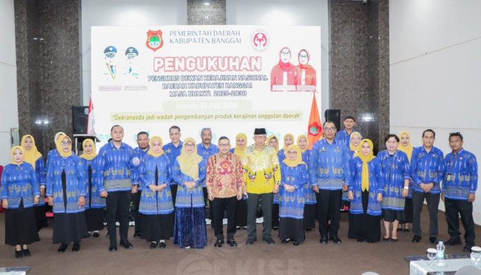 Bupati Banggai Kukuhkan Pengurus Dekranasda Banggai