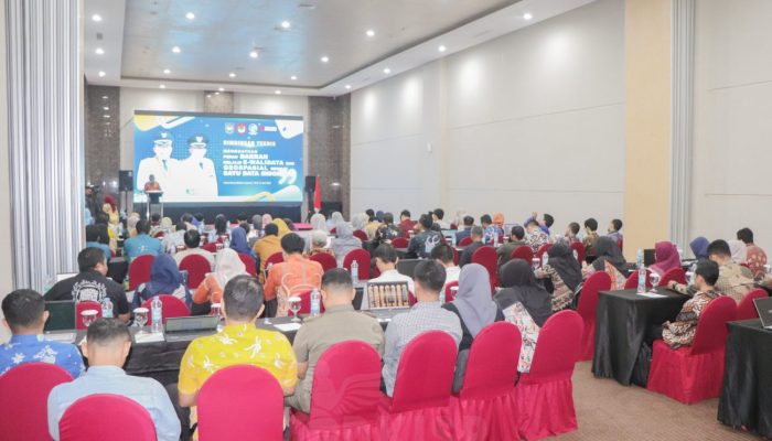 Perkuat Integrasi Data Daerah, DKISP Banggai Gelar Bimbingan Teknis Bertema E-Walidata