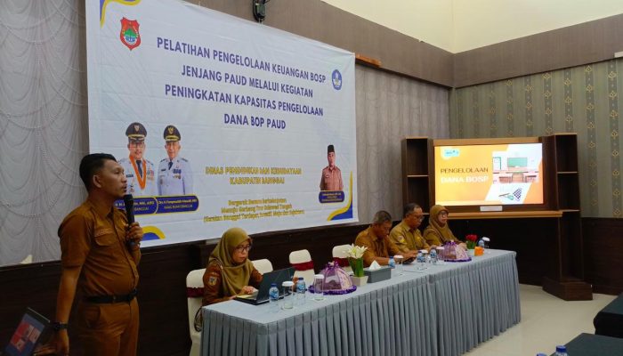 Disdikbud Banggai Gelar Pelatihan Pengelolaan BOS PAUD Terintegrasi Gerbang Cerdas