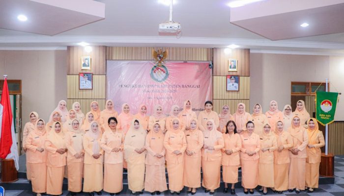Awali Tugas Baru, DWP Kabupaten Banggai Komitmen Perkuat Peran Perempuan dan Organisasi
