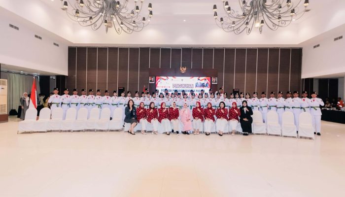 Calon Paskibraka Banggai 2025 Resmi Dikukuhkan, Siap Kibarkan Merah Putih