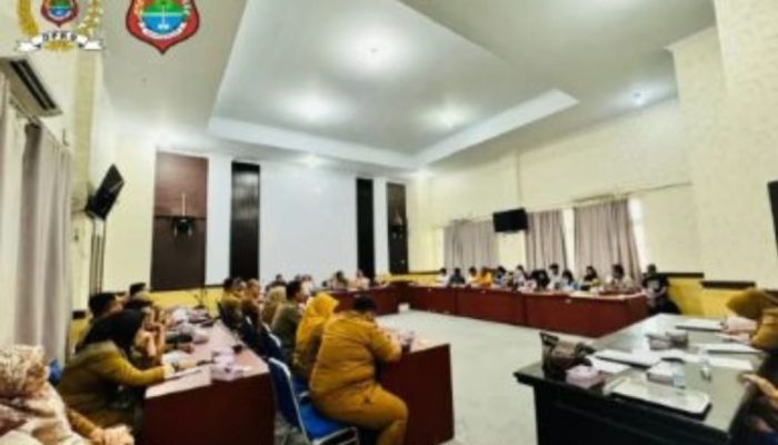 Komisi III DPRD Banggai, Gelar RDPU Tindak Lanjuti Penanggulangan Pasca Kebakaran Pasar Simpong Luwuk