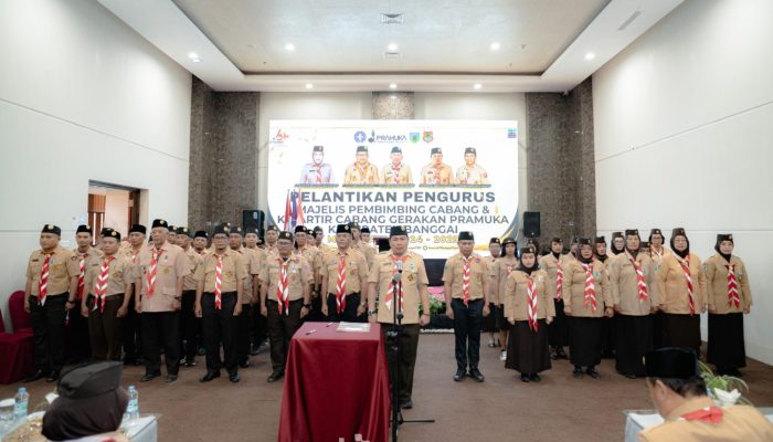 Bupati Banggai Lantik Pengurus Kwarcab Pramuka Periode 2024-2029
