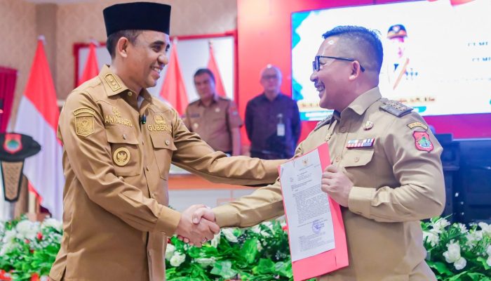 Pimpim Rapat Kerja Bersama Pemda BanggI, Gubernur Sulteng Paparkan 9 Program Berani
