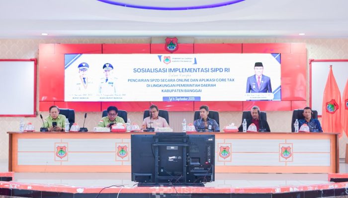 Sosialisasi SIPD RI, Pemkab Banggai Komitmen Beradaptasi Dengan Perkembangan Teknologi