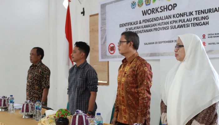 Workshop Identifikasi dan Pengendalian Konflik Tenurial di Kawasan Hutan Pulau Peling Hasilkan Rekomendasi Penting