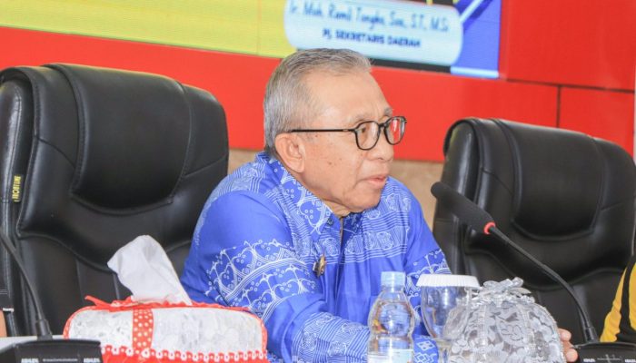 Wabup Banggai Evaluasi Realisasi Serapan APBD Banggai