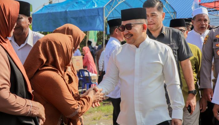 Bupati Banggai Hadiri Tabligh Akbar di Kecamatan Moilong