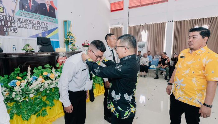 Buka Latsar CPNS, Bupati Banggai Ingatkan Core Value ASN Berakhlak