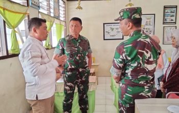 Kadisdikbud Banggai Dampingi Pangdam XXIII Palaka Wira Tinjau SDN Simpong Terkait Program MBG