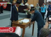 Pelantikan PAW Anggota DPRD Banggai, Paiman Karto Gantikan Jodi Prakoso