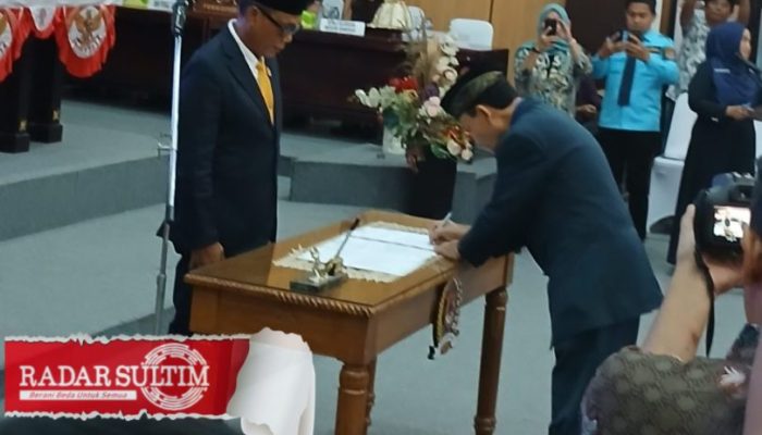 Pelantikan PAW Anggota DPRD Banggai, Paiman Karto Gantikan Jodi Prakoso