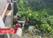 Motor Terjun ke Bawah Jembatan Maketang, Pengendara Akui Tak Sadar saat Melintas