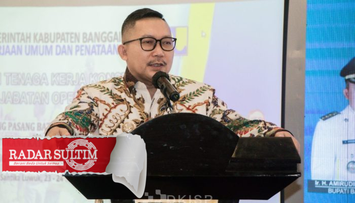 Pemda Banggai Komitmen Bangun SDM Konstruksi Berkualitas